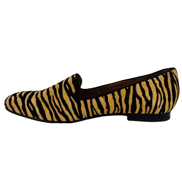 Vionic Willa Tiger Stripe Loafer Slip On Shoes Womens Size 6.5 Black Brown - Picture 4 of 6